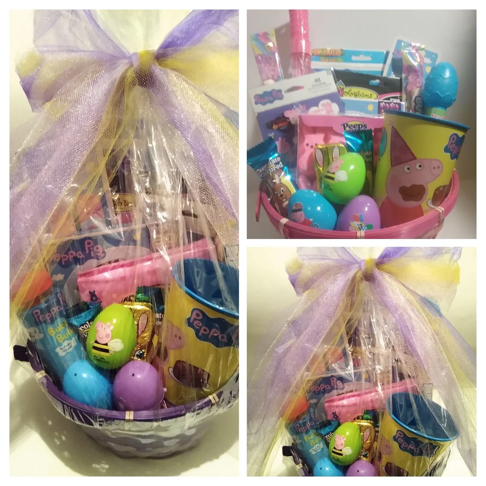 Bamboo Easter Gift Basket